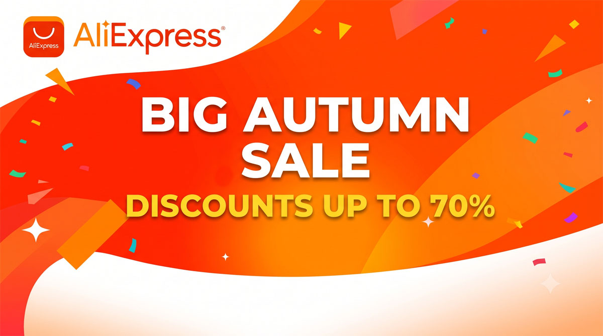 Jesienna Wyprzedaż na AliExpress